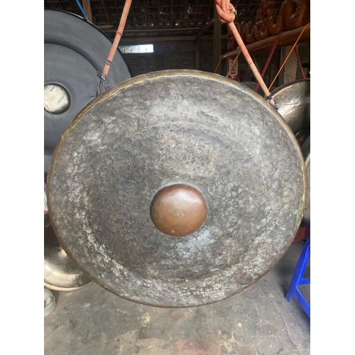 Antique 80 cm Bronze Gong 2