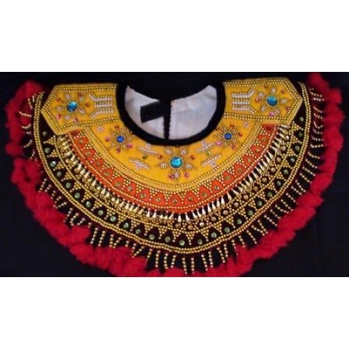 Badong Kain Gambuh Besar (beaded collar for gambuh dance)